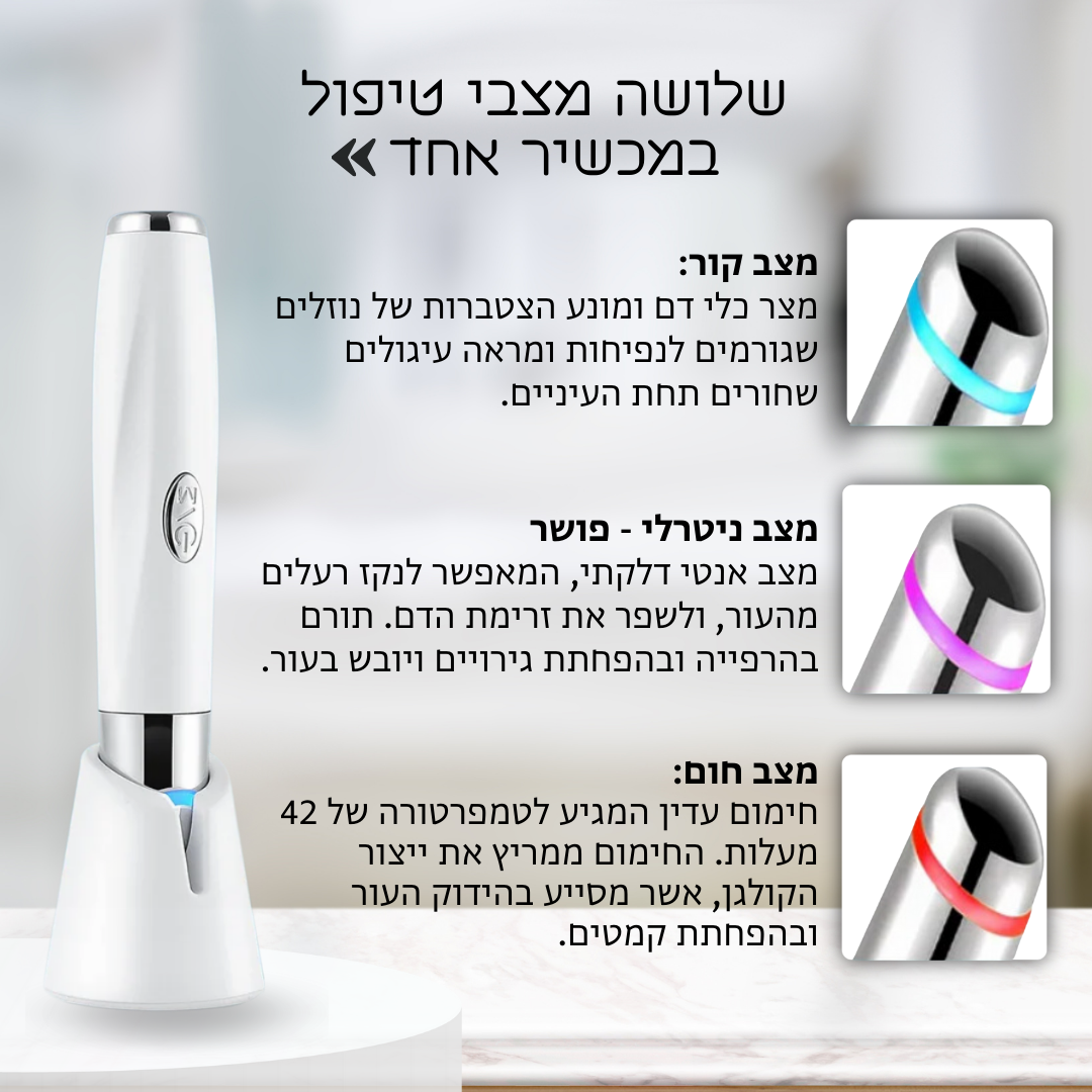 Anti-Aging Eye מכשיר למיצוק העור מתחת העיניים
