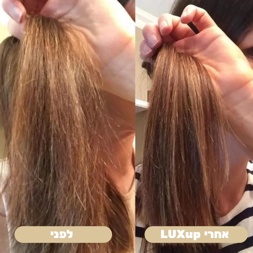 LUXup - מכשיר לטיפול בקצוות המפוצלים שלך