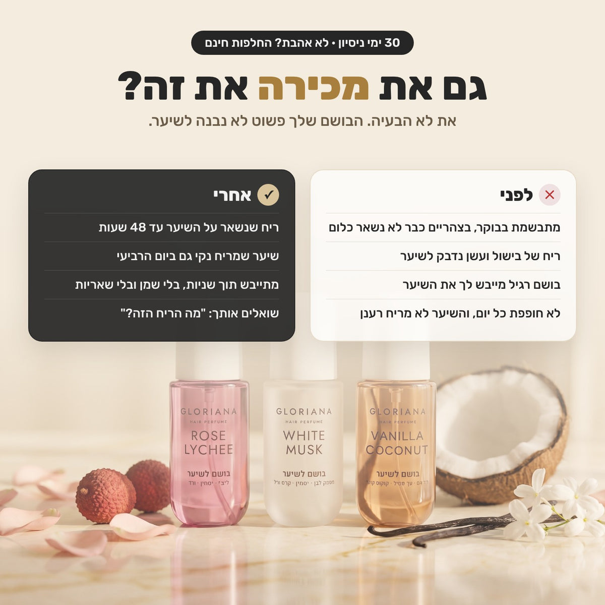 GLORIANA Hair Perfume